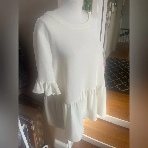 Kate Spade Ruffle Sleeve Top - Picture 3 of 8